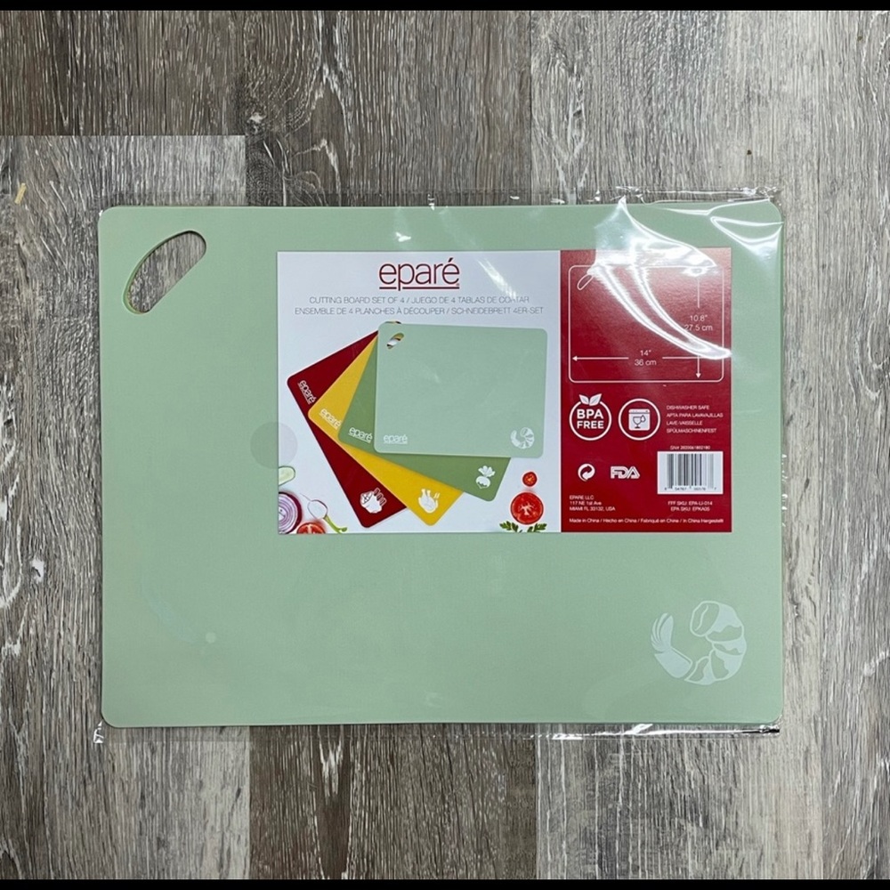 Eparé set of 4 cutting boards, BPA-free. - Picture 10 of 15